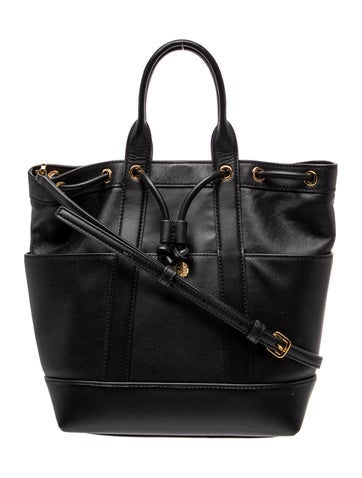 Leather Top Handle Bag