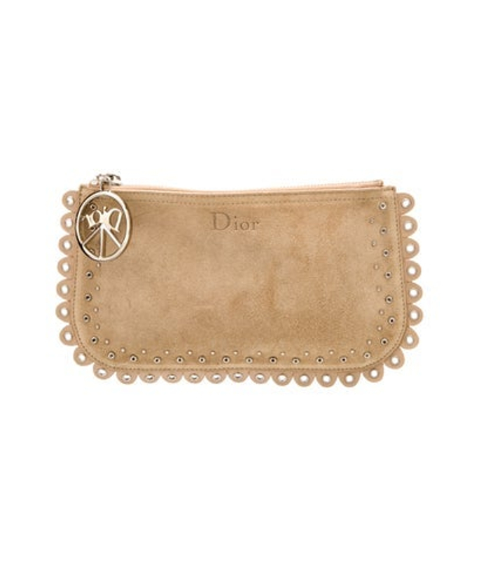 Dior Dior Suede Clutch Vintage