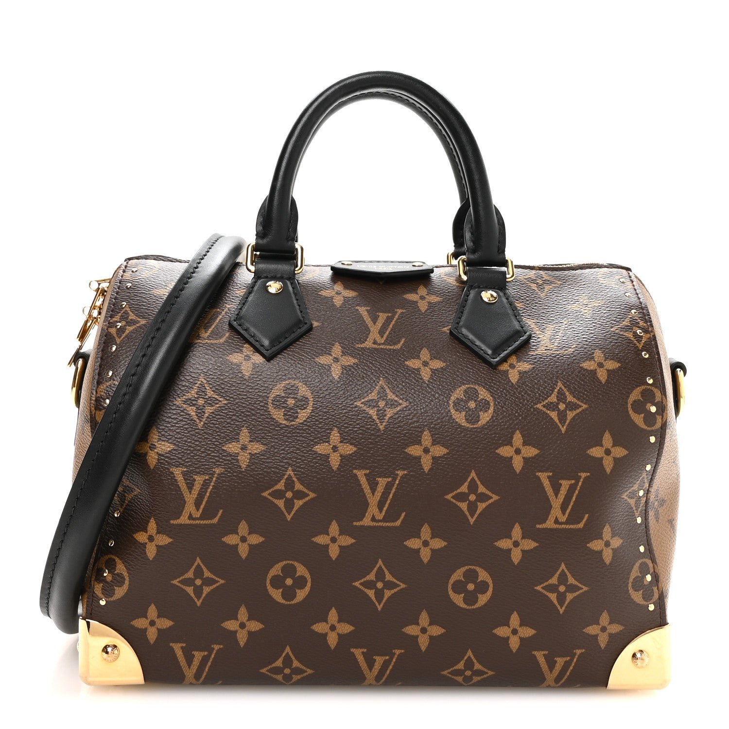 Louis Vuitton Reverse Monogram Speedy Trunk 25