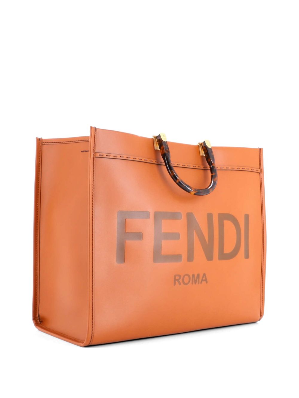 Sunshine Shopper Leather Large tote bag