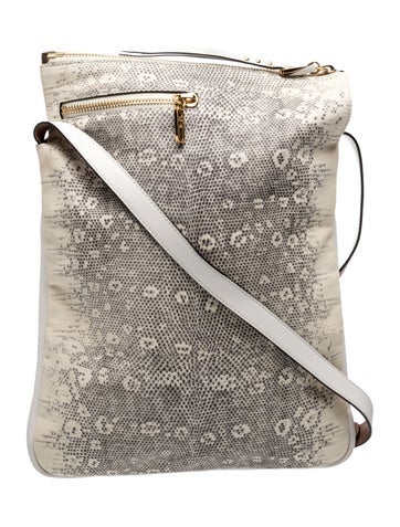 Lizard Crossbody Bag Medium Vintage