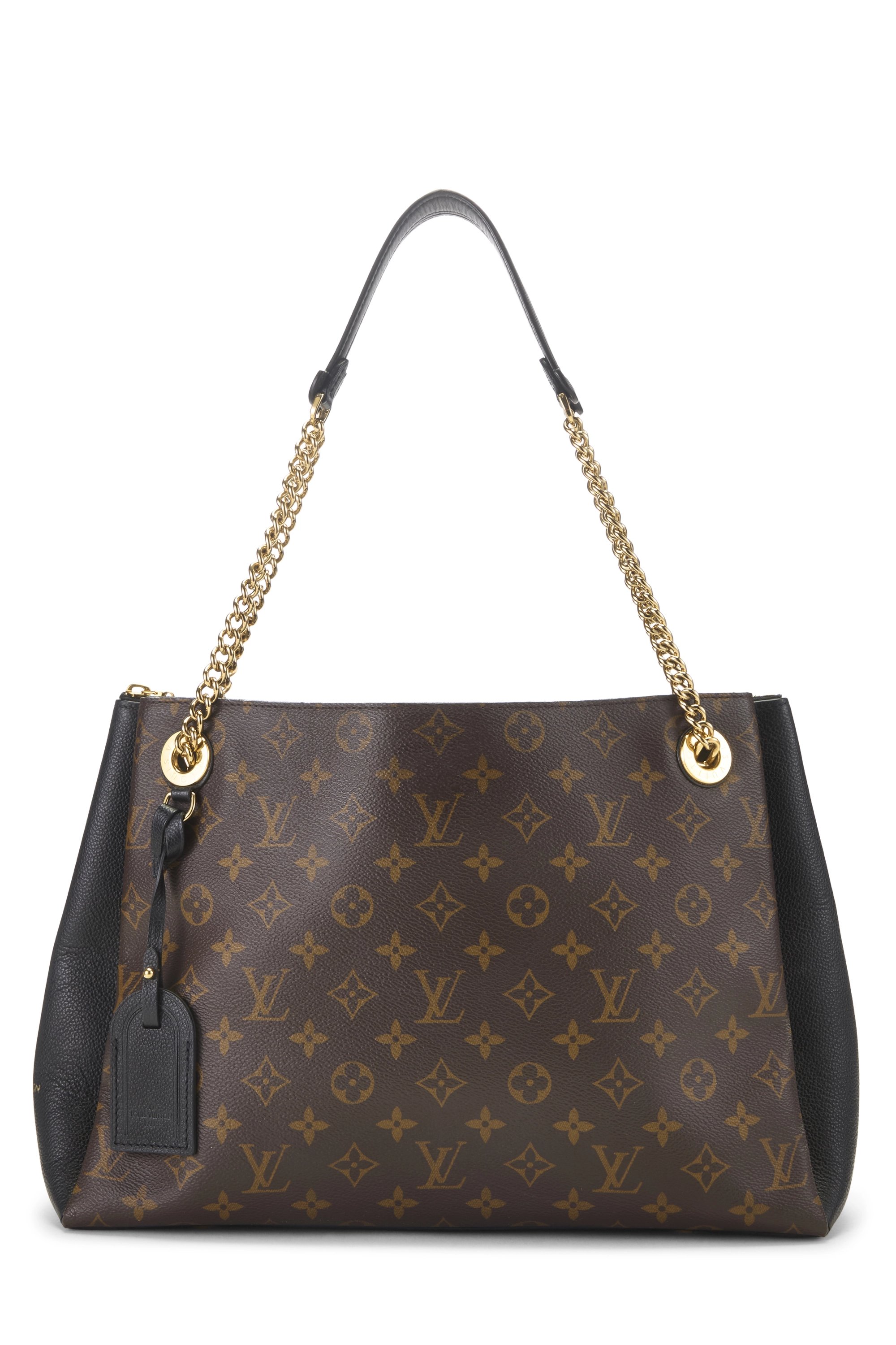 Black Monogram Canvas Surene MM