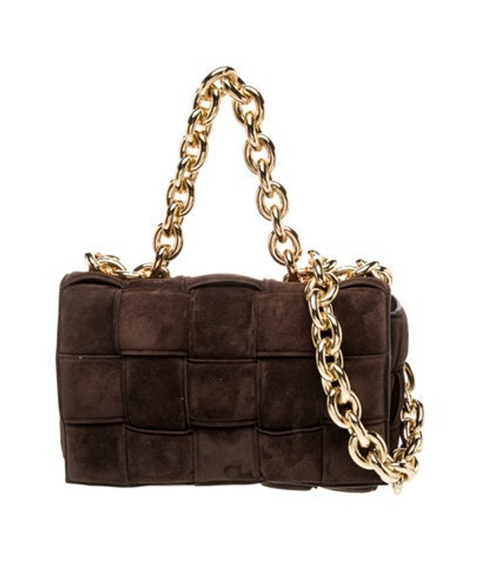 Bottega Veneta Veneta Intrecciato Chain Padded Cassette