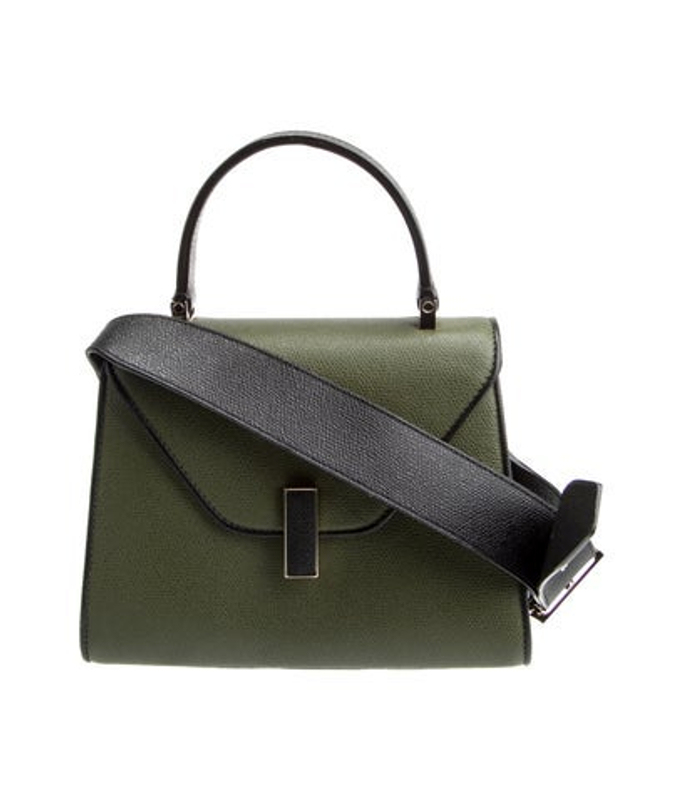 Valextra Leather Messenger Bag