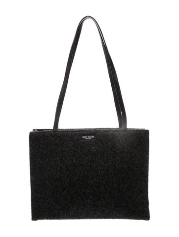 Tweed Top Handle Bag