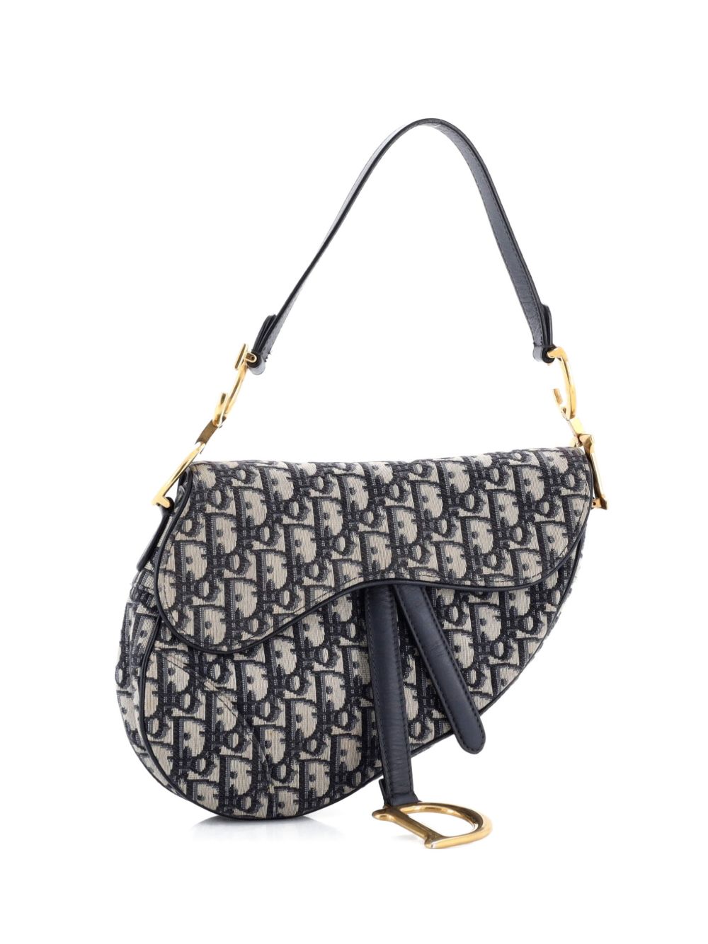 Saddle Handbag Oblique Canvas Medium shoulder bag