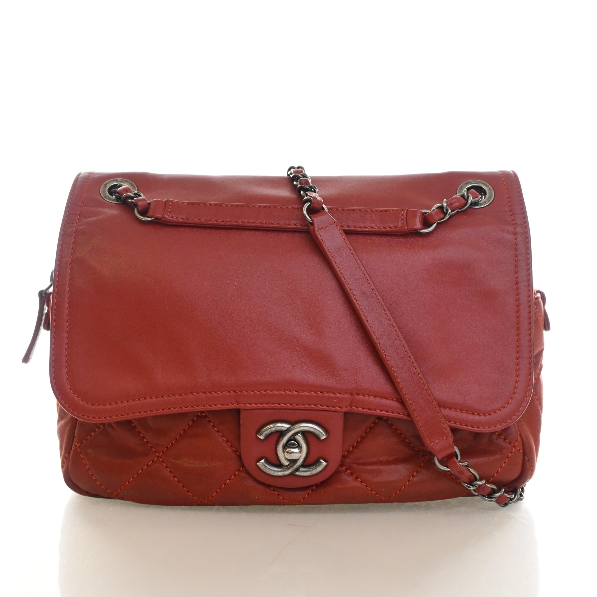 Chanel Calfskin In The Mix Flap Bag