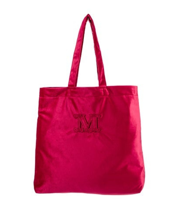 Max Mara Mara Velvet Tote