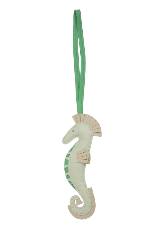 Multicolor Milo Leather Seahorse Bag Charm