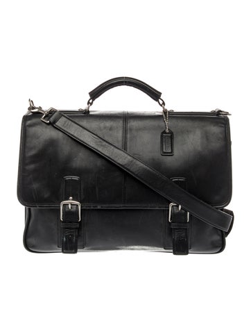 Leather Top Handle Bag