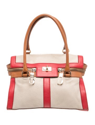 Max Mara Leather Top Handle Bag