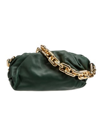 Bottega Veneta Leather Chain Pouch