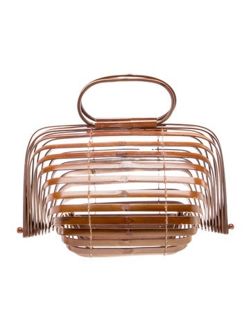 Bamboo Top Handle Bag