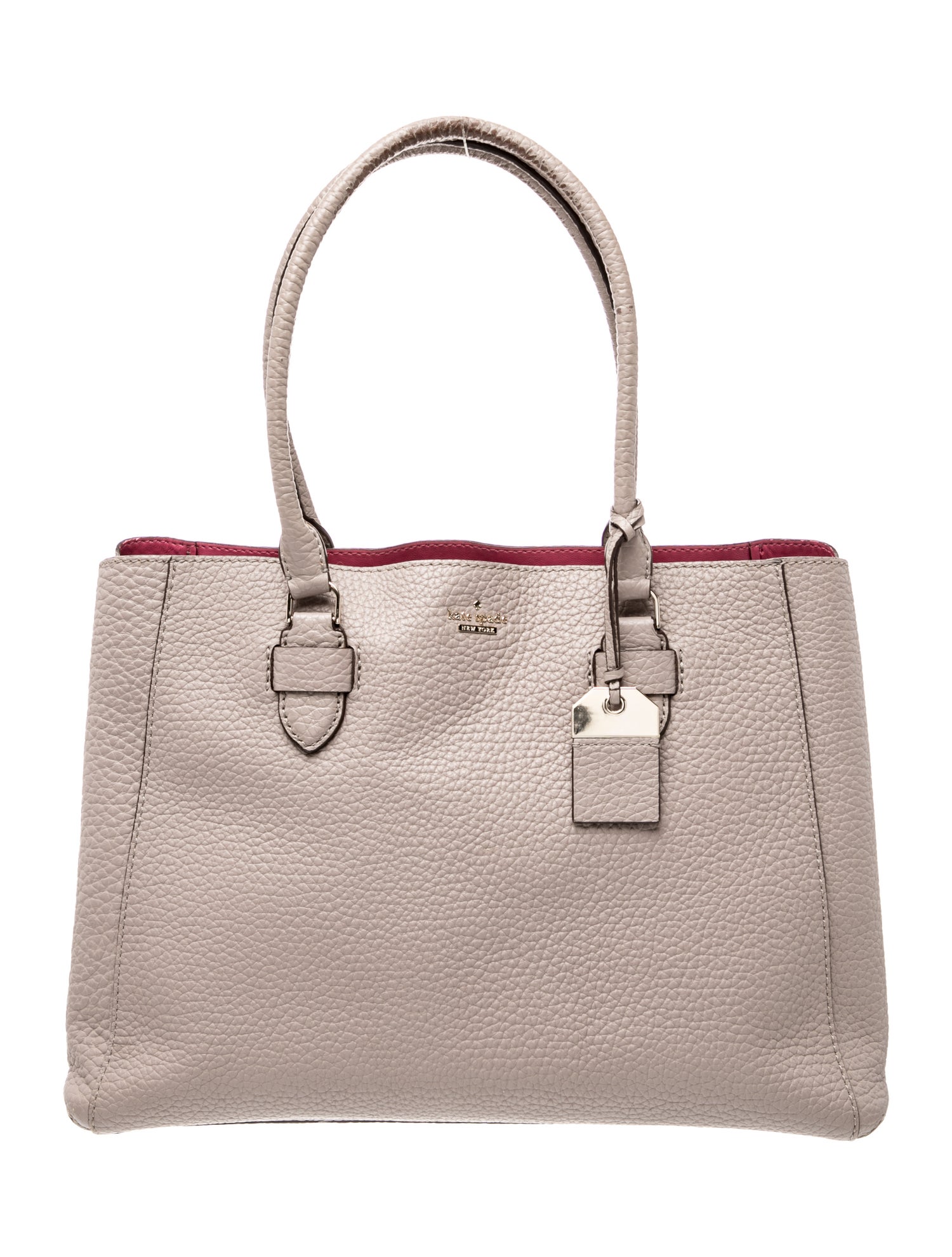 Leather Top Handle Bag