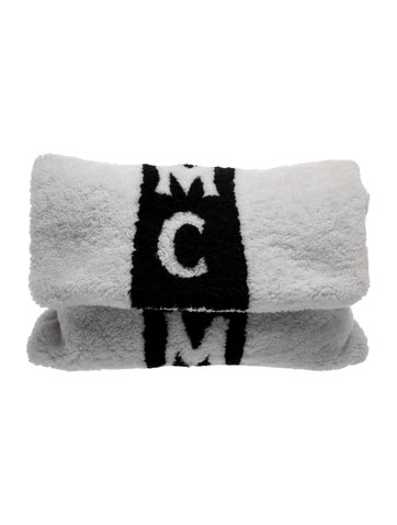 MCM Shearling Stark Pouch