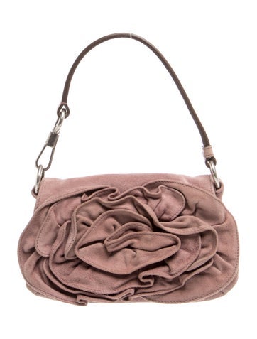Suede Evening Bag