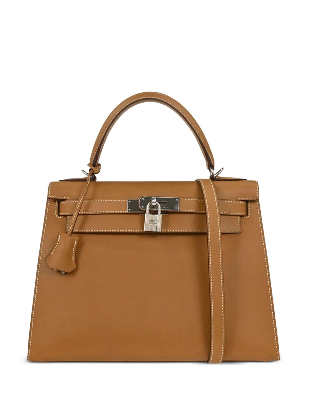 Hermes 2001 28 Kelly Sellier leather handbag