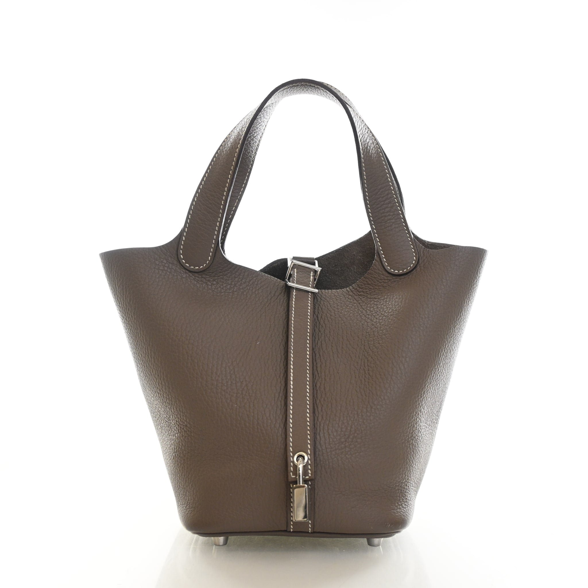 Hermes Etoupe Clemence Picotin 18