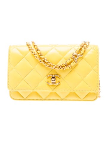 2024 Quilted Lambskin Wallet on Chain