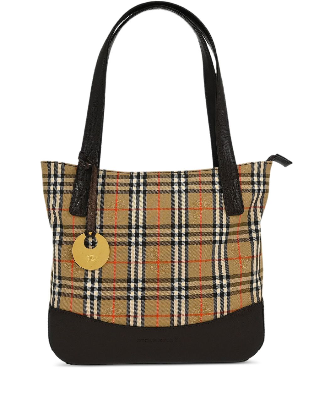 1990-2000s house check tote bag