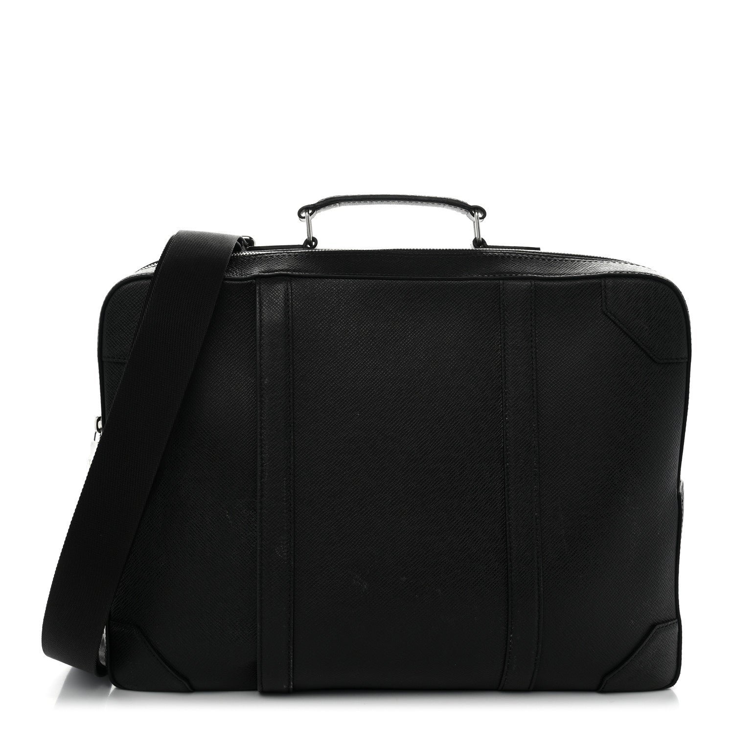 Louis Vuitton Taiga Briefcase Backpack Black