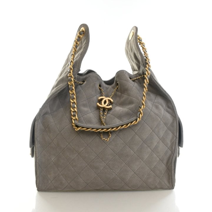 Chanel Medium Suede 25 Hobo