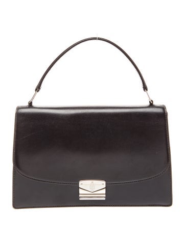 Mark Cross Leather Top Handle Bag