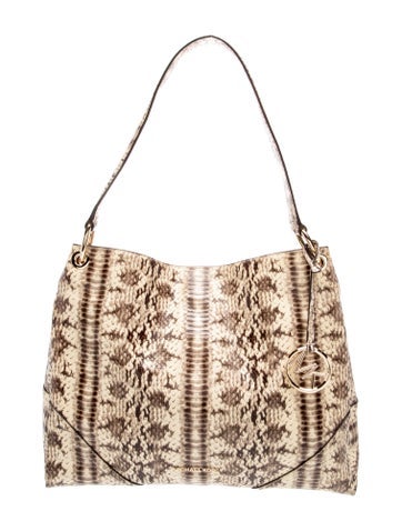 Snakeskin Shoulder Bag