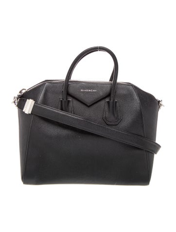 Leather Antigona bag Small