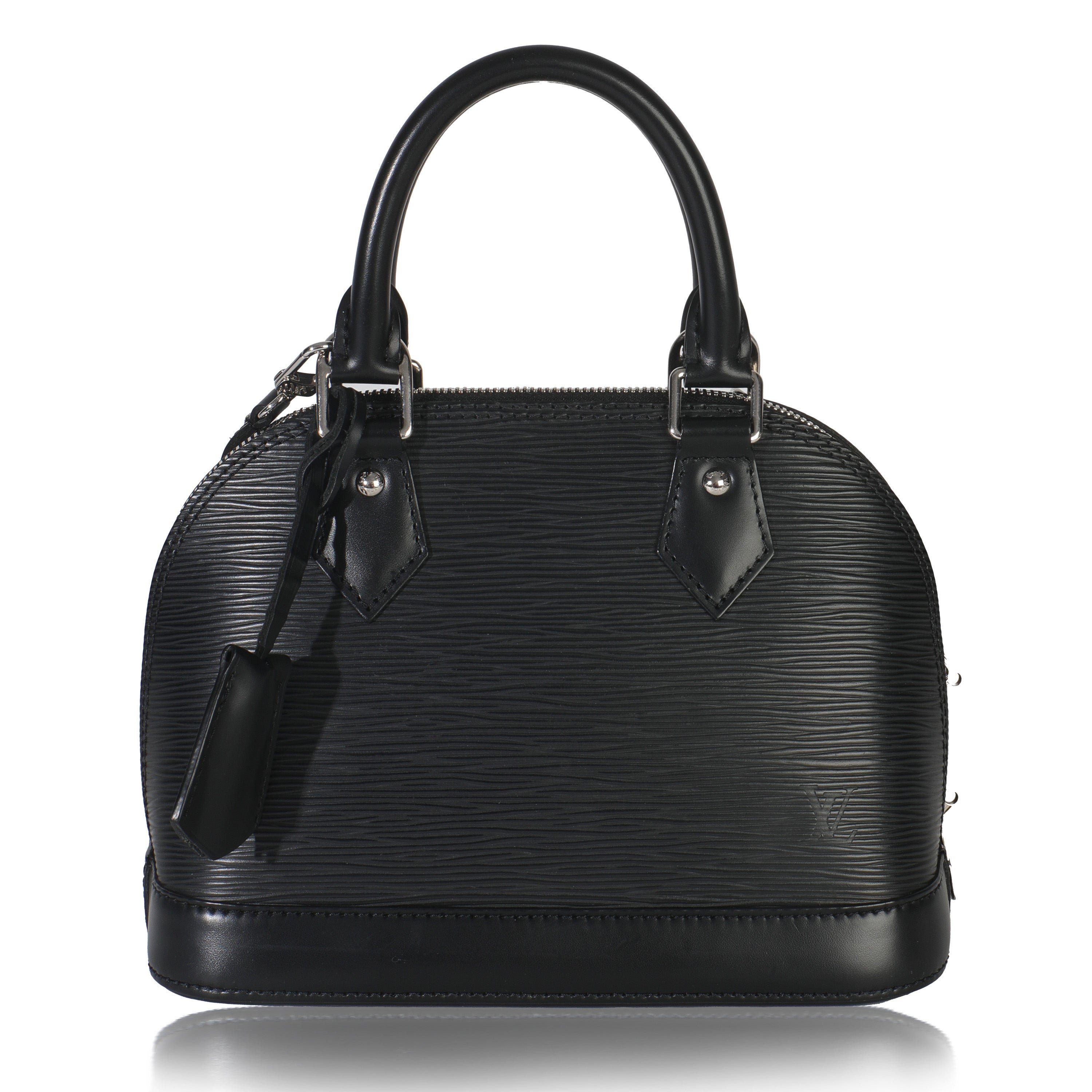 Louis Vuitton Black Epi Alma BB