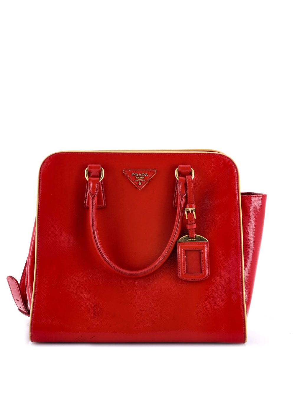 Prada Promenade Bag Vernice Saffiano Leather Medium satchel