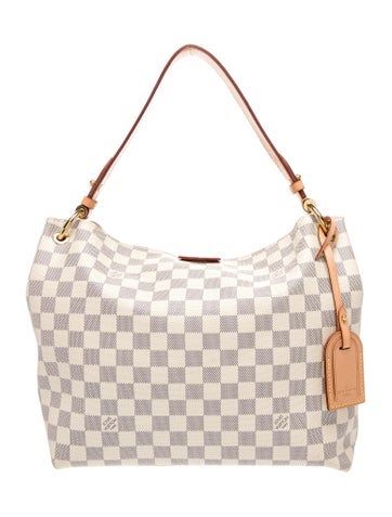 Damier Azur Damier Azur Graceful PM Rose Ballerine PM