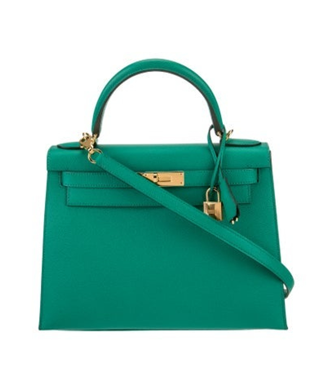 Hermes Epsom Kelly Ii Sellier 28