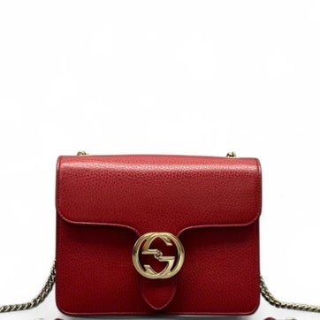 Calfskin Interlocking G Small