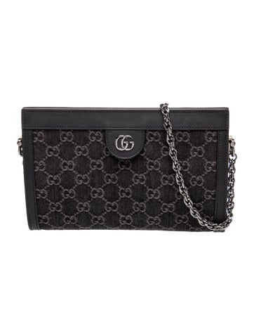 GG Denim Ophidia Small