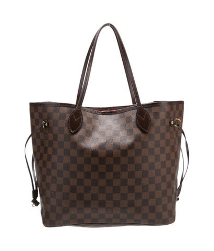 Louis Vuitton Vuitton Damier Ebene Neverfull Mm
