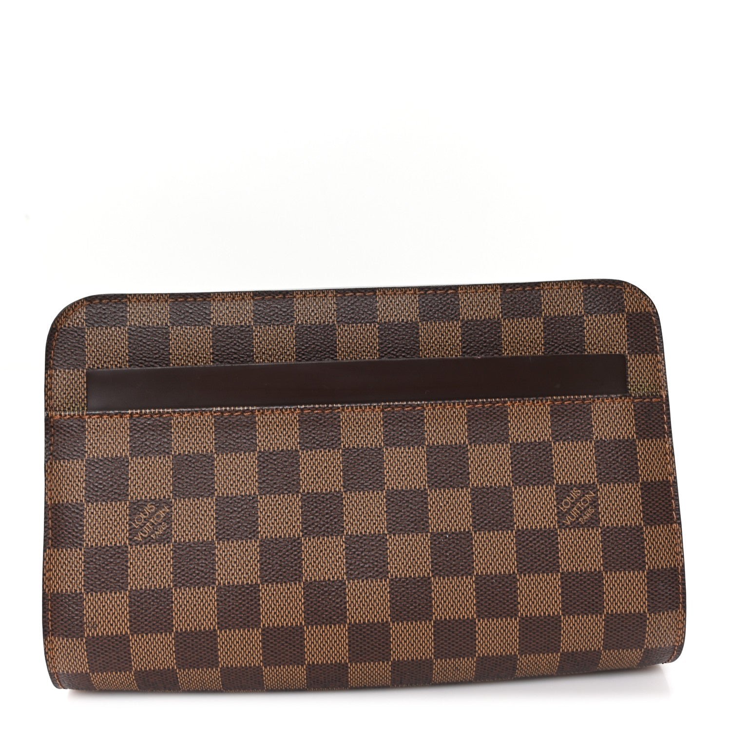 Louis Vuitton Damier Ebene Pochette Saint Louis Clutch