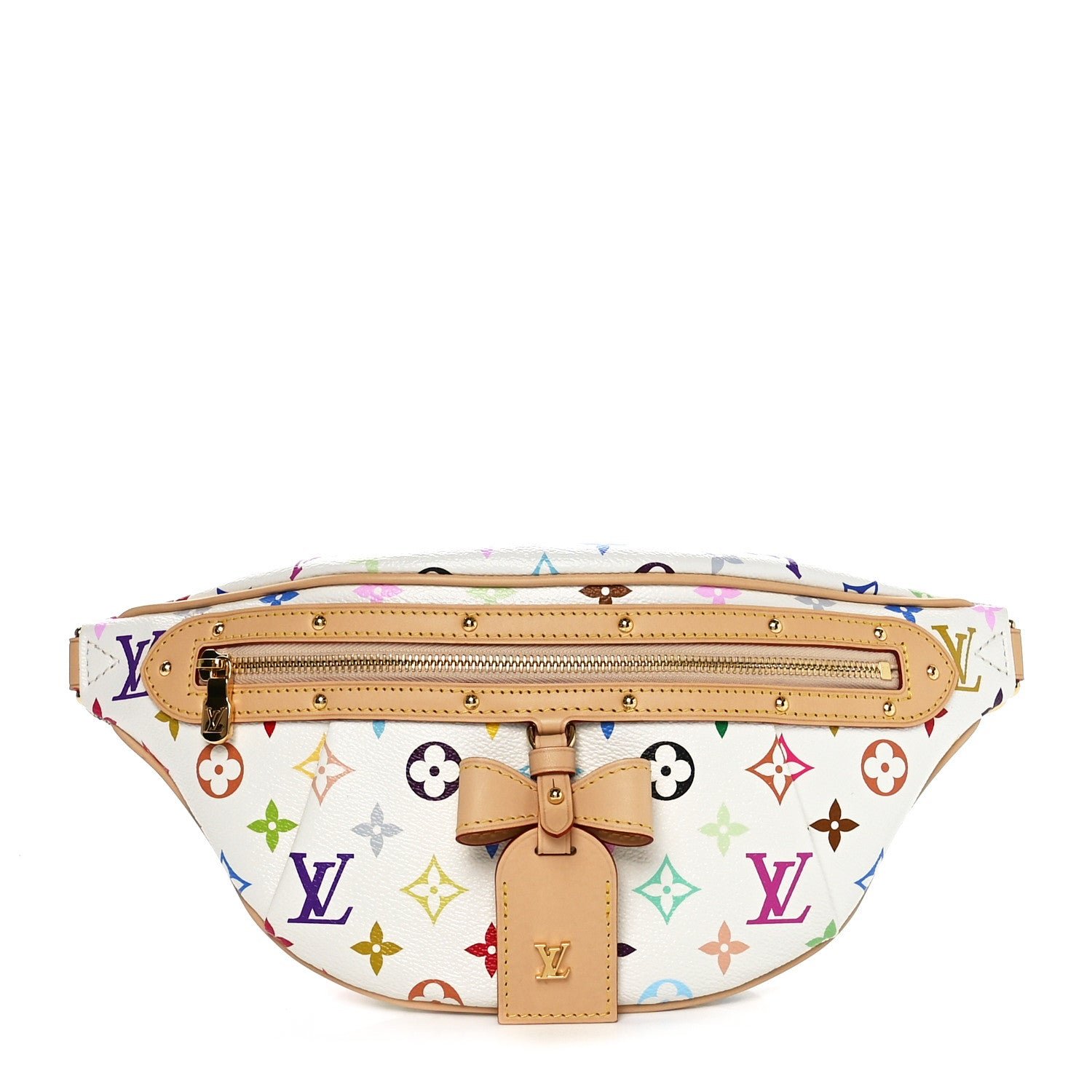 Louis Vuitton LV X TM Monogram Multicolor High Rise Bumbag White