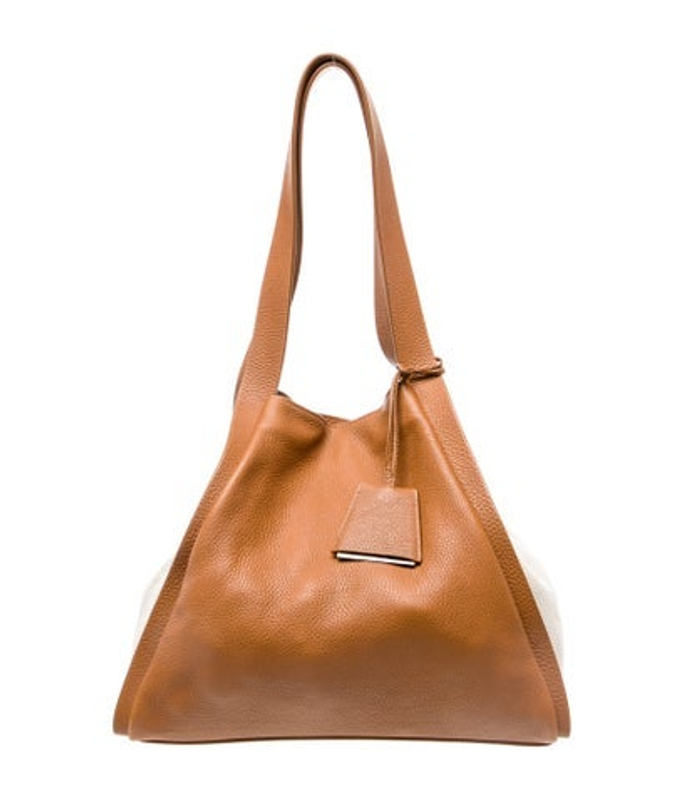 Akris Leather Hobo