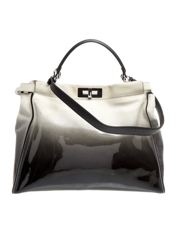 Patent Leather Peekaboo Large
