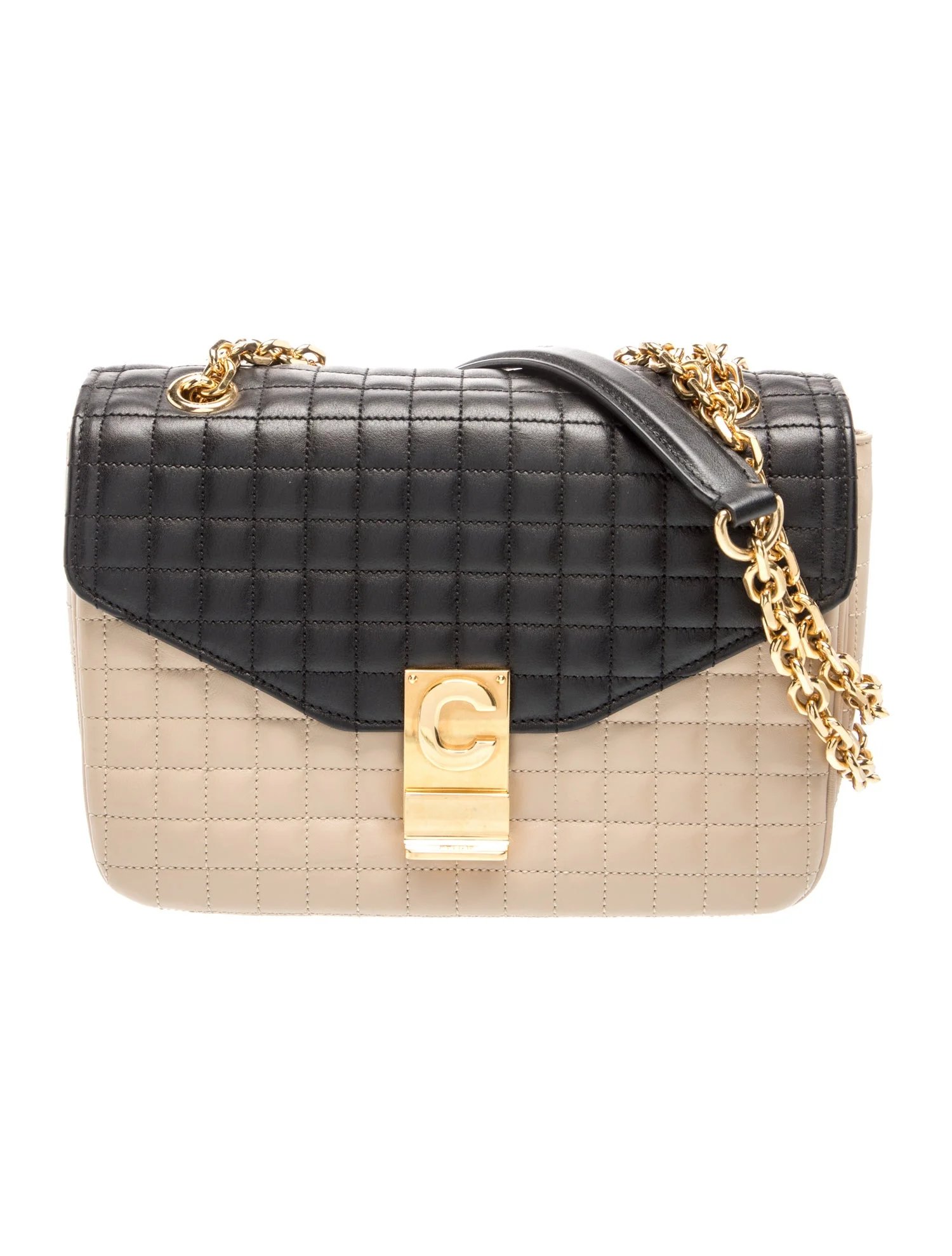 Leather C Bag