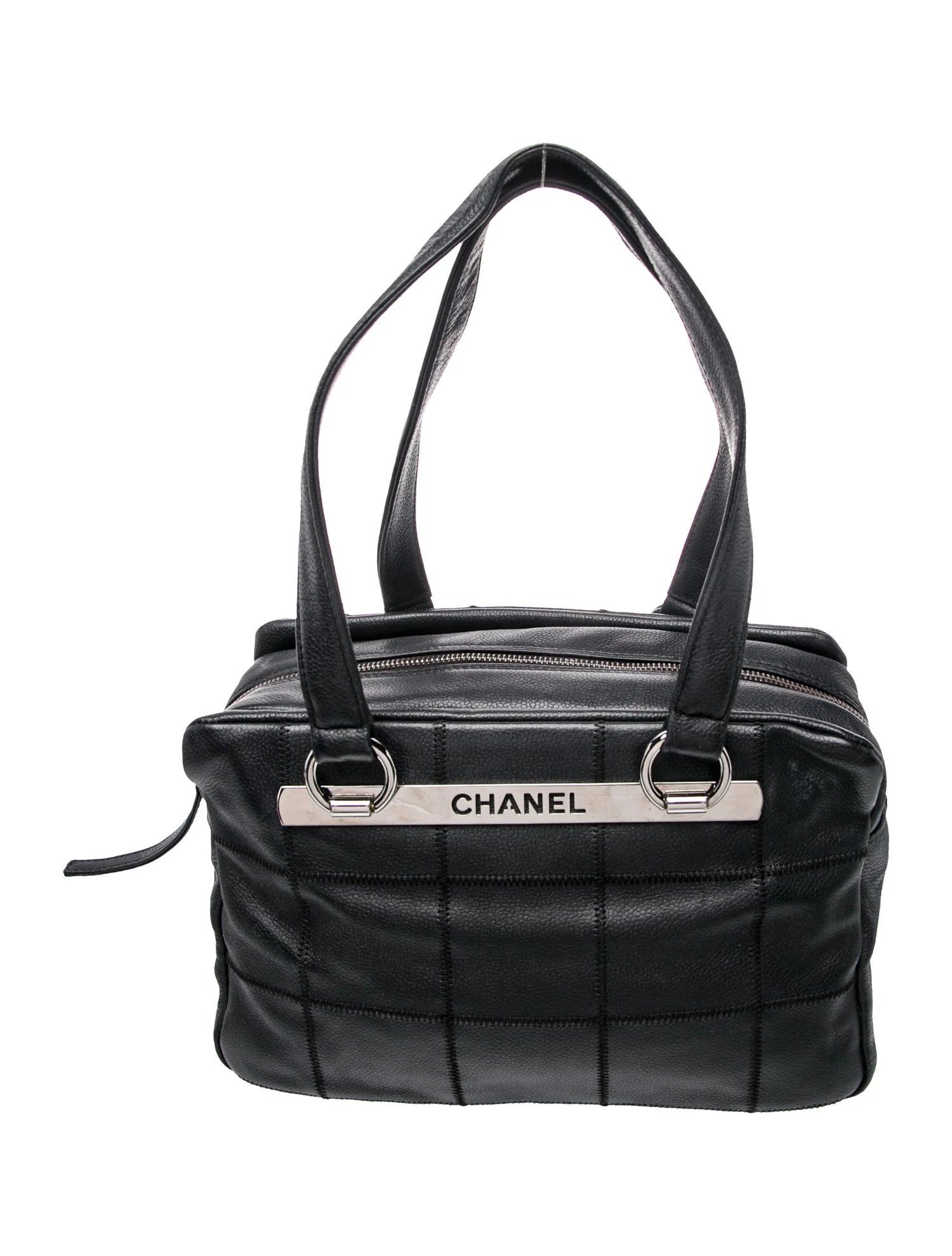 Square Quilt LAX Bowler Bag