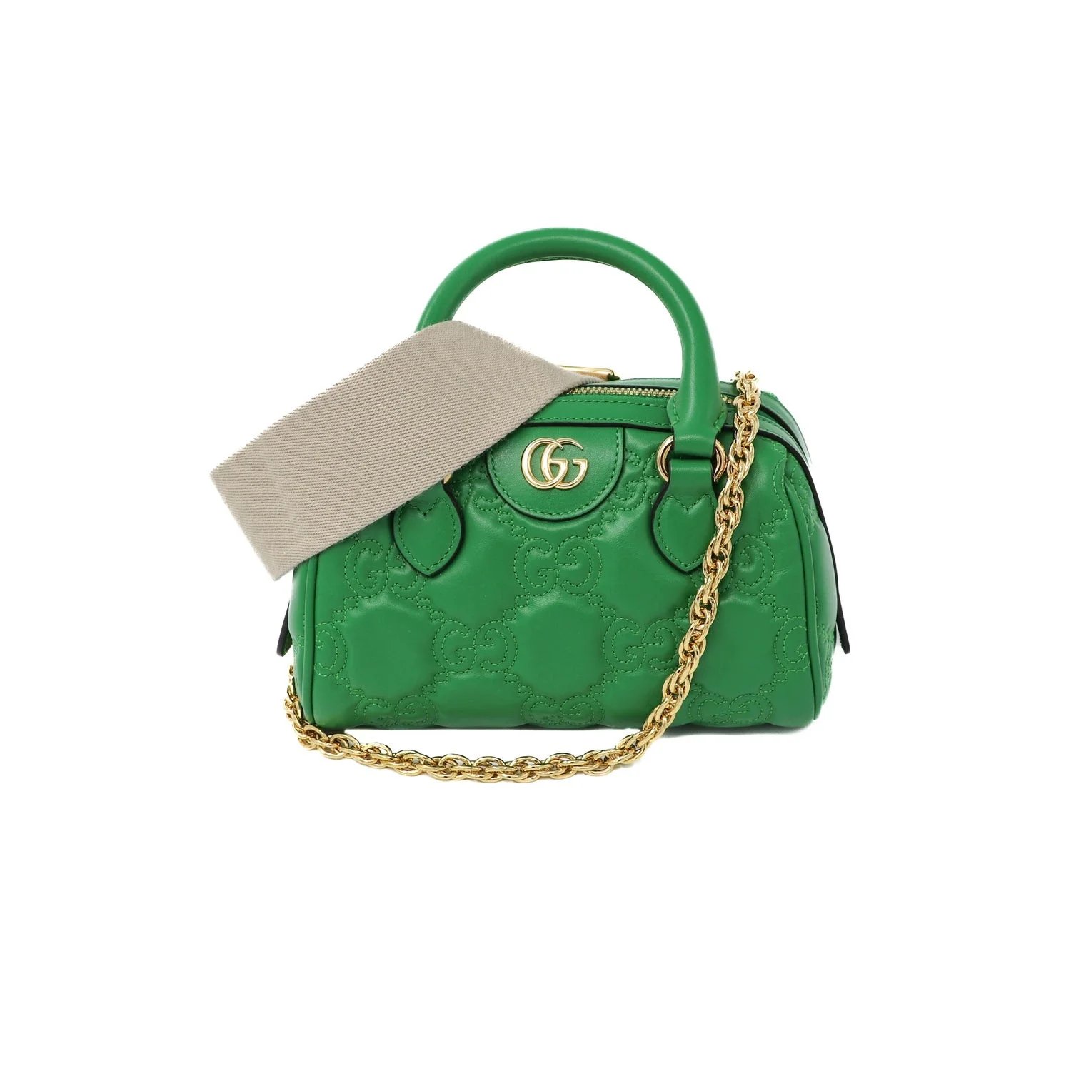 Leather GG Matelassé Small