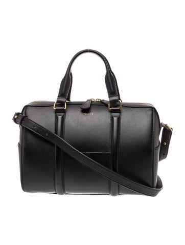 Leather Top Handle Bag