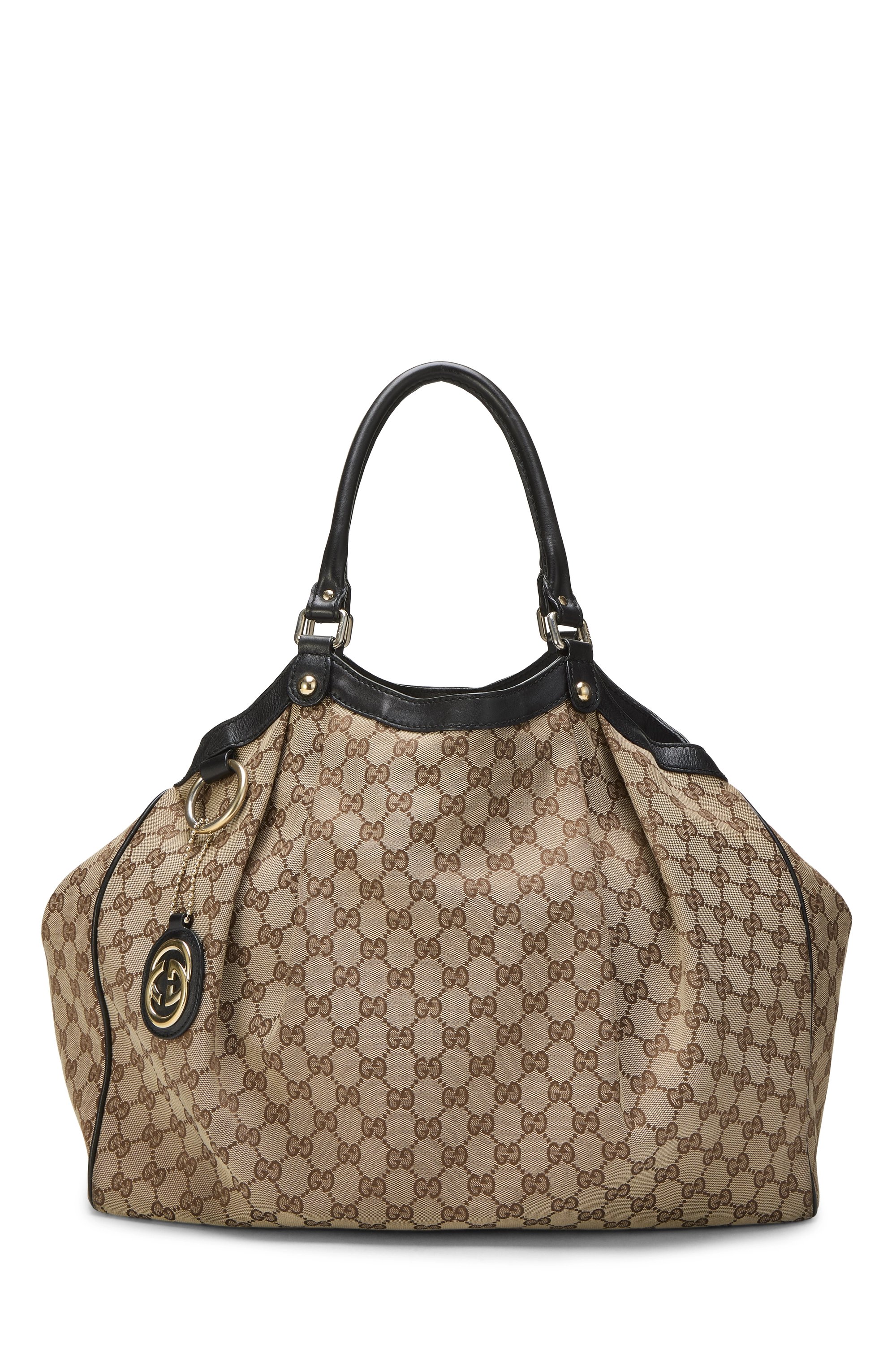 Black Original GG Canvas Sukey Tote Large