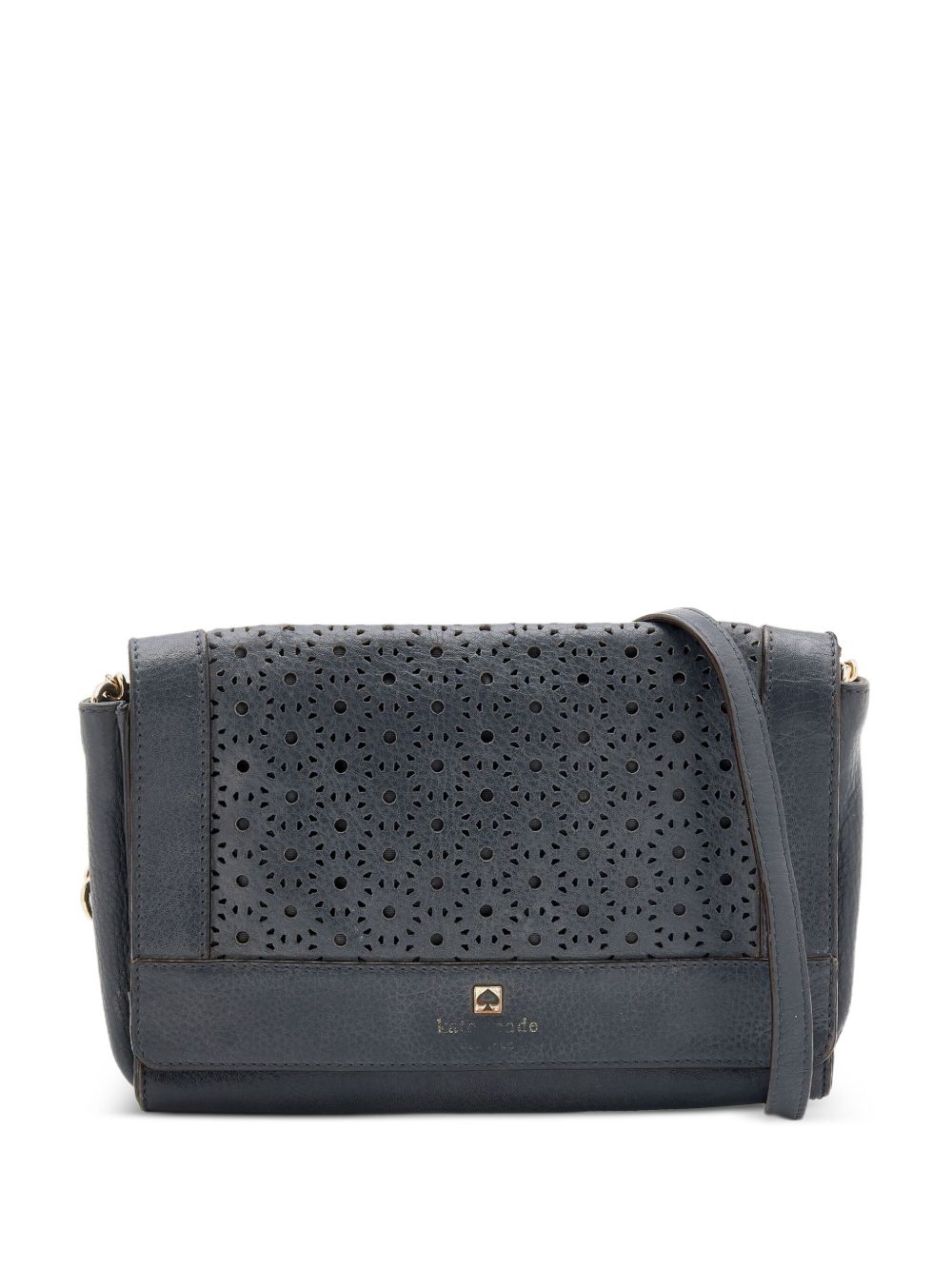 pre-owned laser cut-detail shoulder bag 