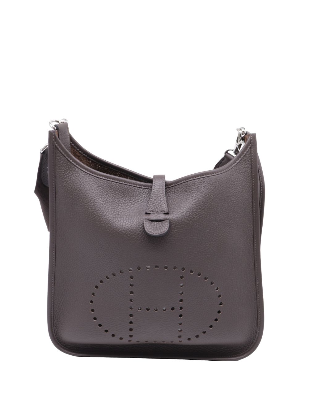 Evelyn III perforated shoulder bag
