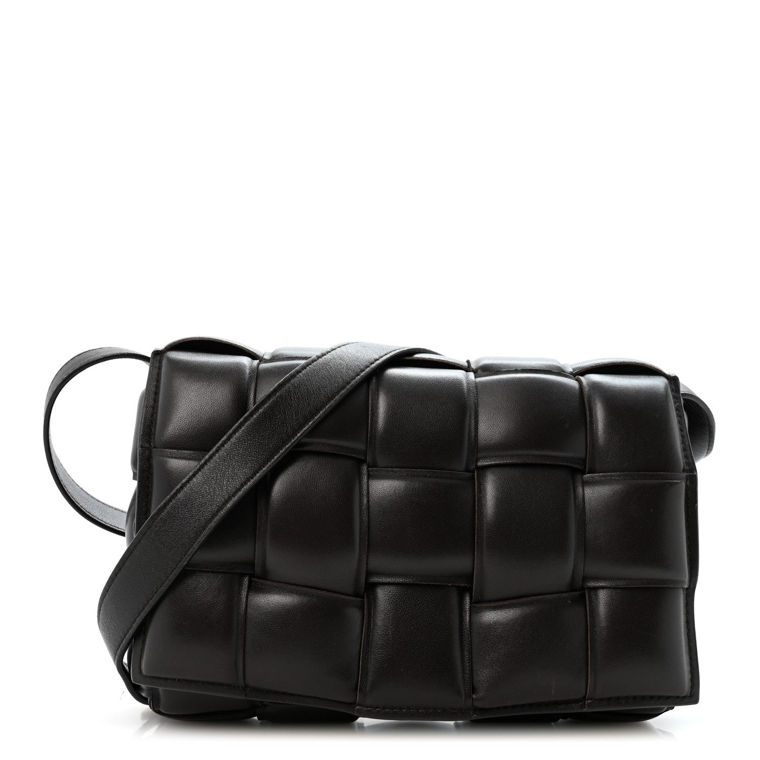Bottega Veneta Nappa Maxi Intrecciato Padded Cassette Crossbody Bag Fondant