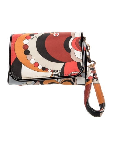Emilio Pucci Leather Clutch