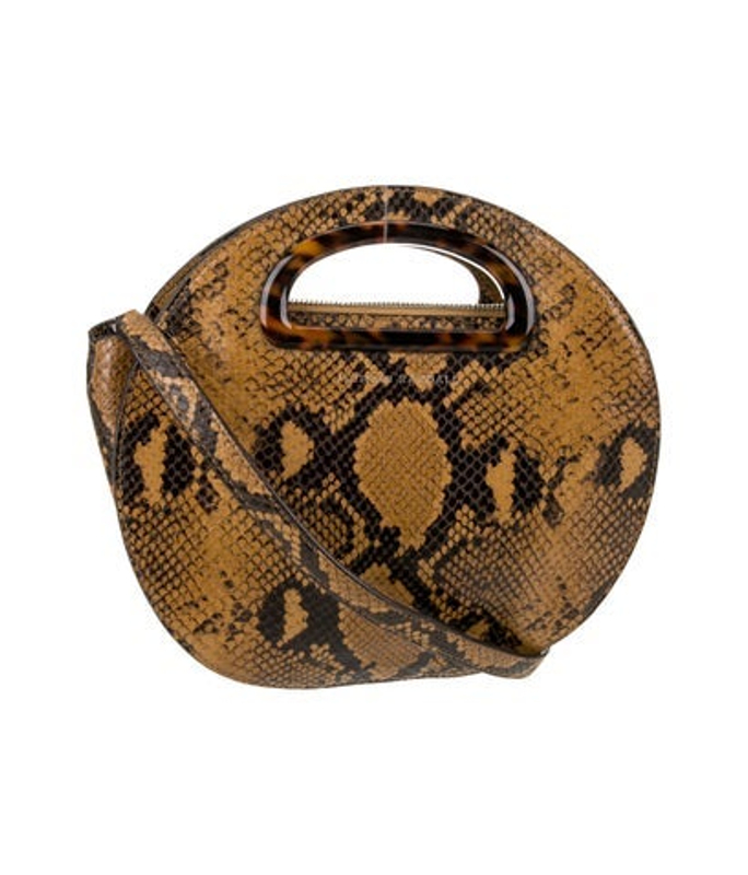 Loeffler Randall Randall Embossed Leather Top Handle Bag
